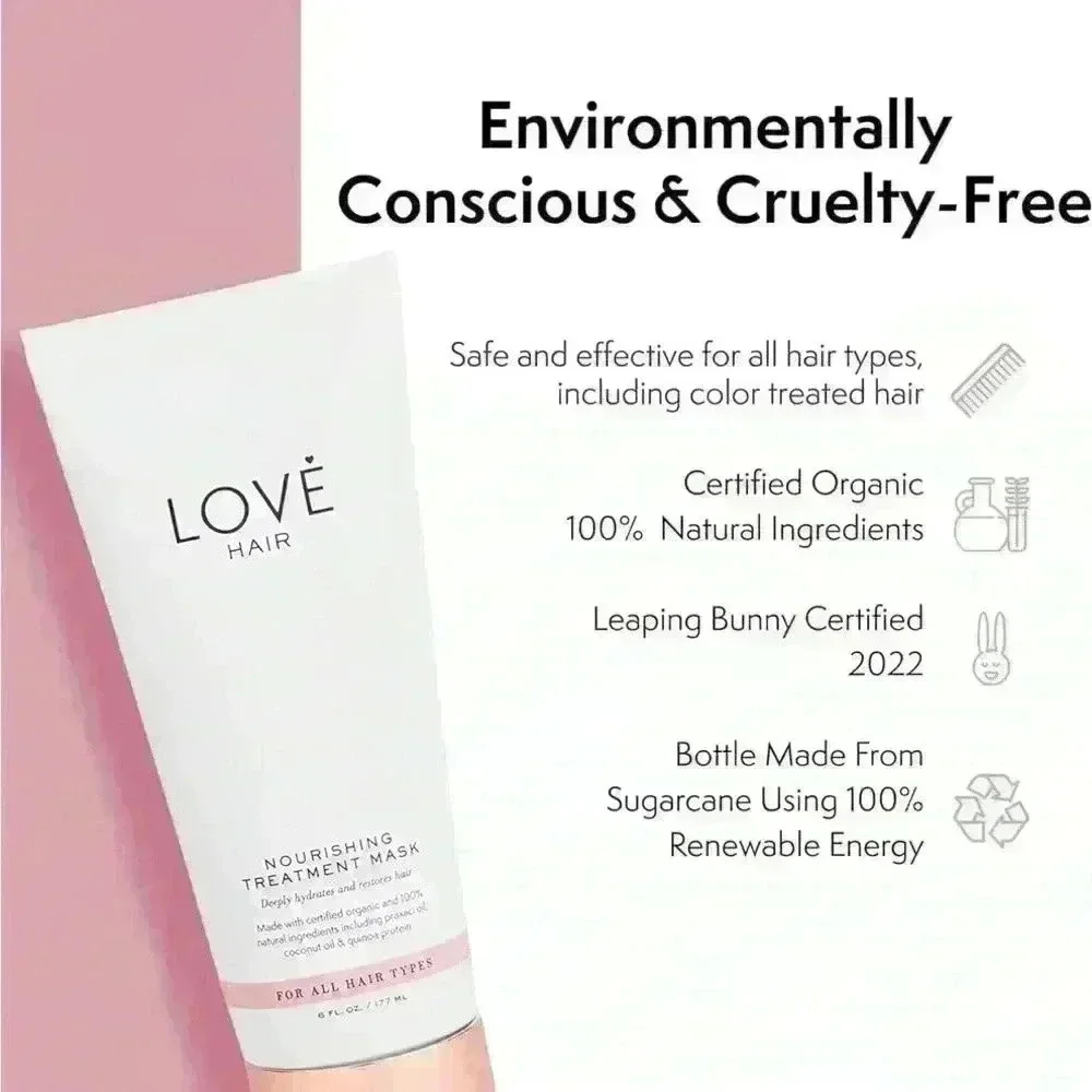 LOVE HAIR Nourishing Treatment Mask ~ 6 fl oz ~ NEW!